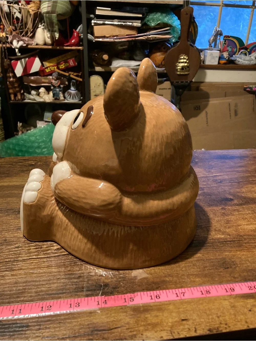 Vintage Treasure Craft bear cookie jar
